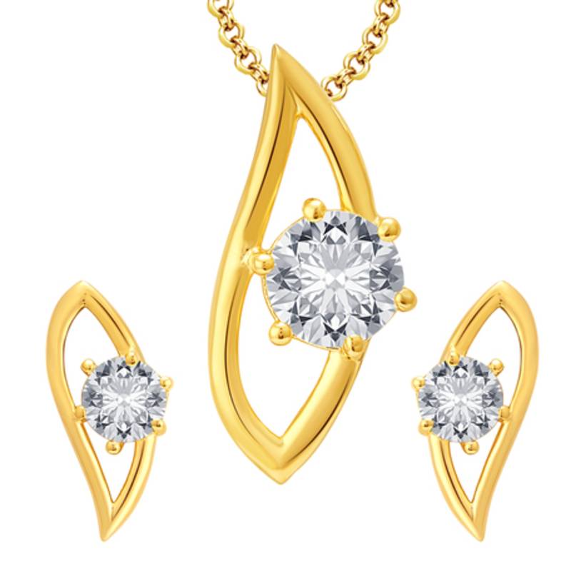 Buy Gold gold plated Cubic Zirconia pendants Online