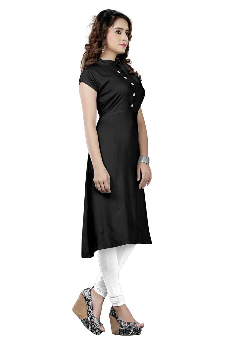 Buy Black Plain Rayon Long Kurtis Online | buy black plain rayon long kurtis online Buy Black Plain Rayon Long Kurtis Online | buy black plain rayon long kurtis online