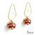 Large Mughal  Enamelwork bead Earrings