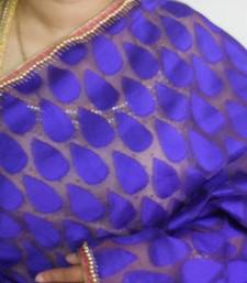 Buy Purple dew drop saree tissue-saree online, Buy tissue-sarees online