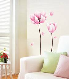 Buy The Pink Flower wall-decal online, Buy wall-decals online