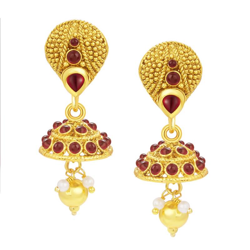 Buy Dazzling Gold Plated Necklace Set For Women Online