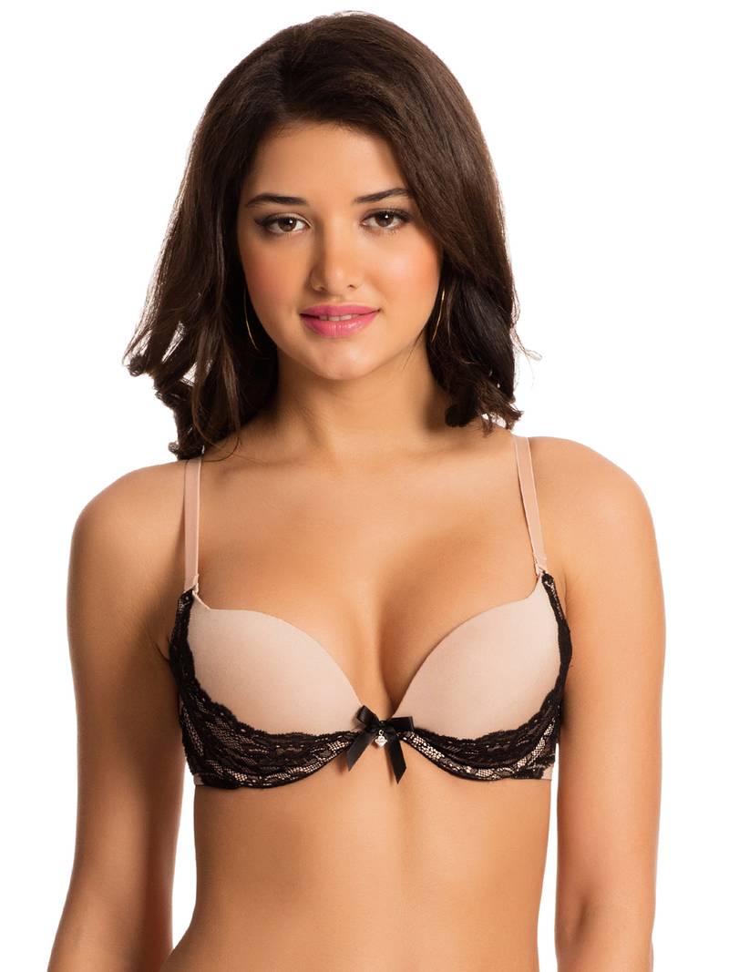 Buy Champagne "Incredible" Extreme Lift Push Up Bra Online