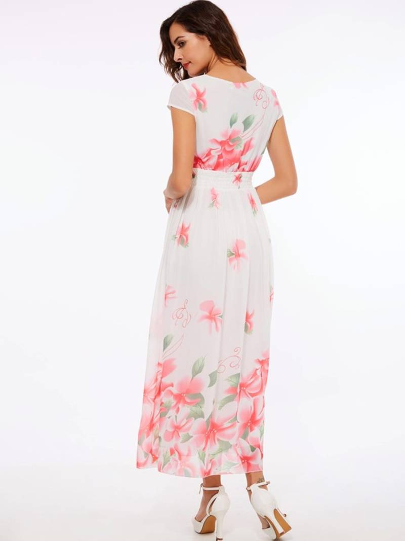 buy white floral print georgette ethnic kurtis online off white kurti designs