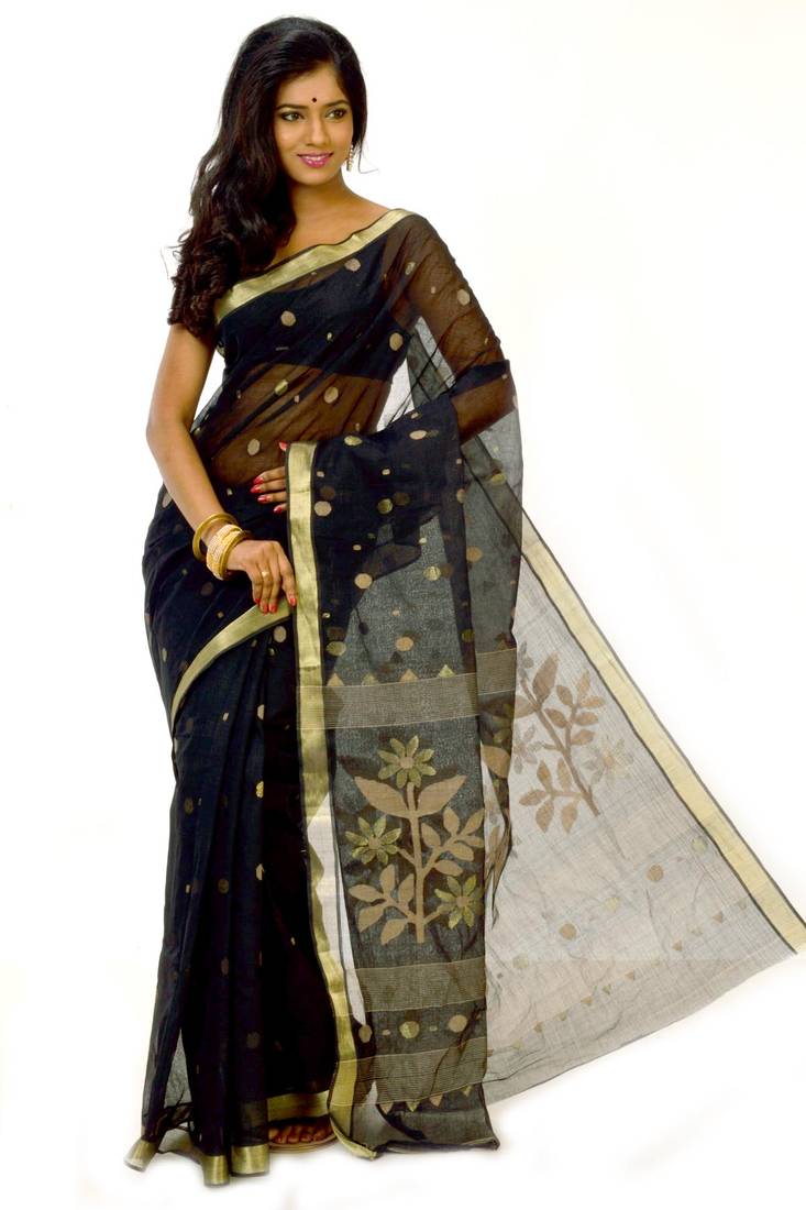 Buy Creative collection of bengal handloom cotton saree Online