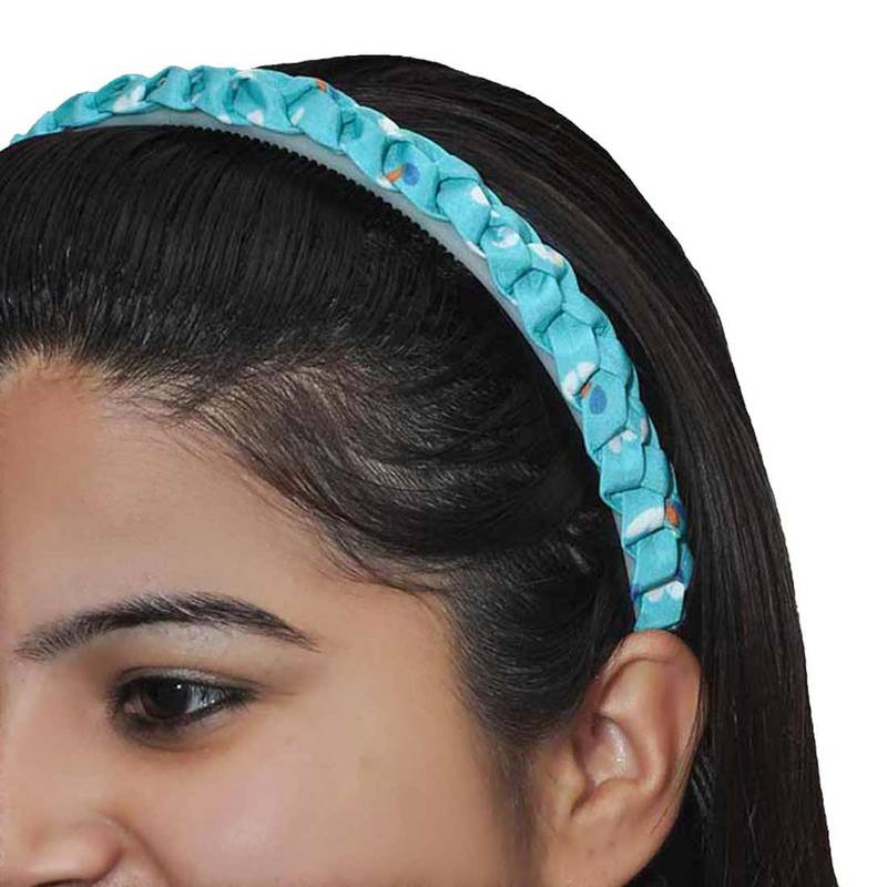 Buy Sensual Blue Contemporary Hair Band Online